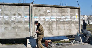 Демонтаж бетонного забора в Кыштыме - Расценки от 788 руб.